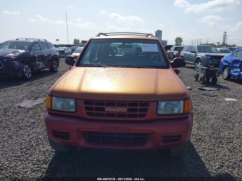 ISUZU RODEO 1999 VIN 4S2CM58W5X4305900