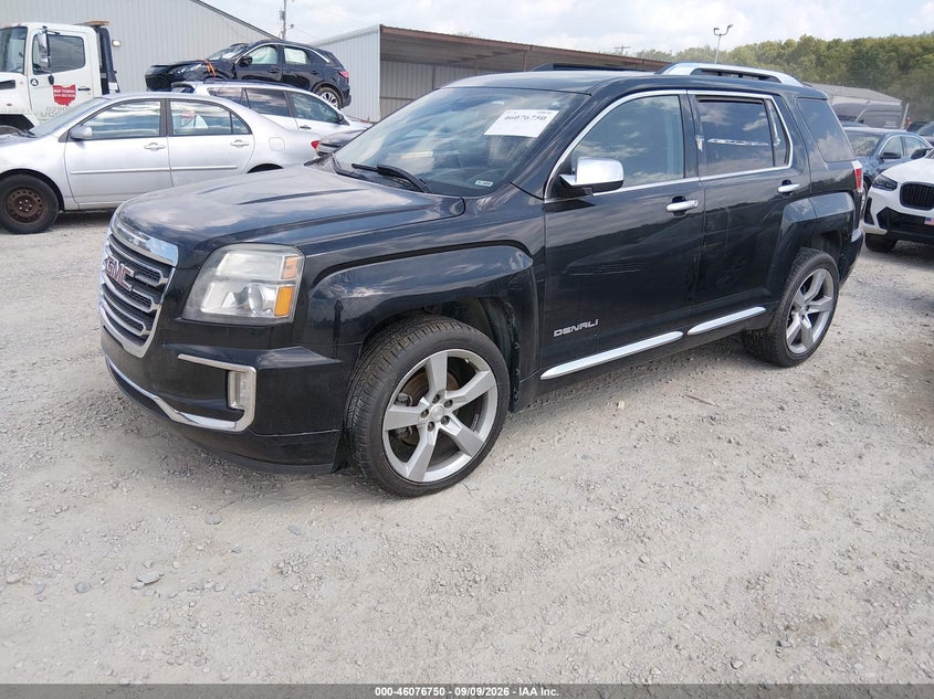 2017 GMC Terrain, Затопление, IAAI, VIN 2GKFLRE34H6297631 — фото 2