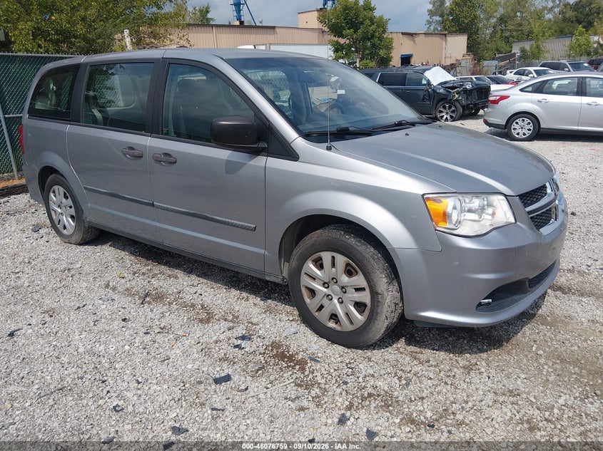 2016 DODGE GRAND CARAVAN auction photo 1