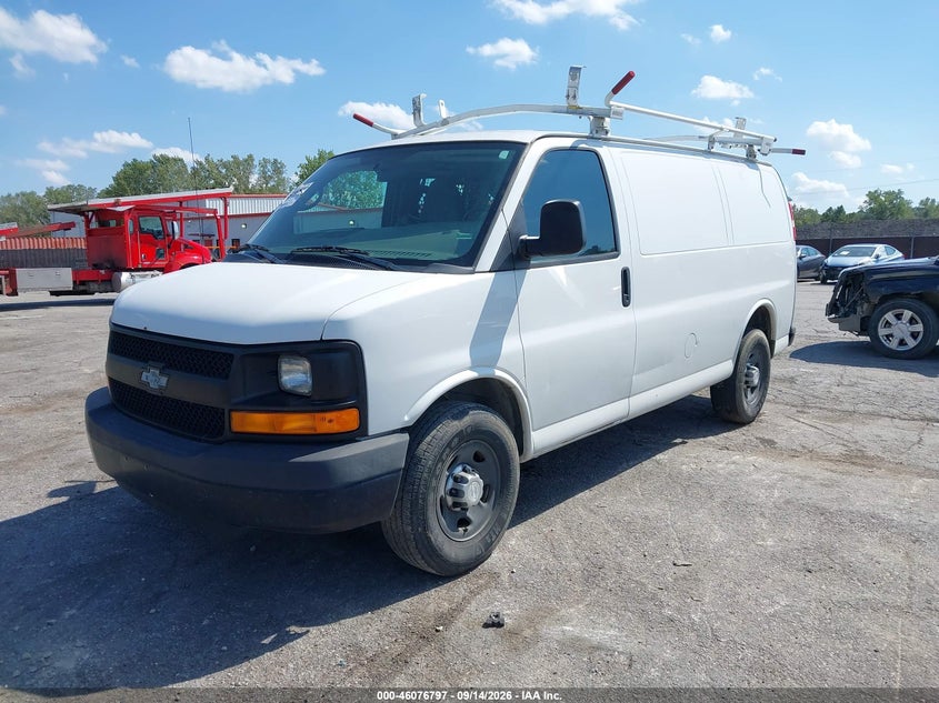 Vin: 1gcwgfca7e1194699, lot: 46576344, chevrolet express 2500 work van 20142