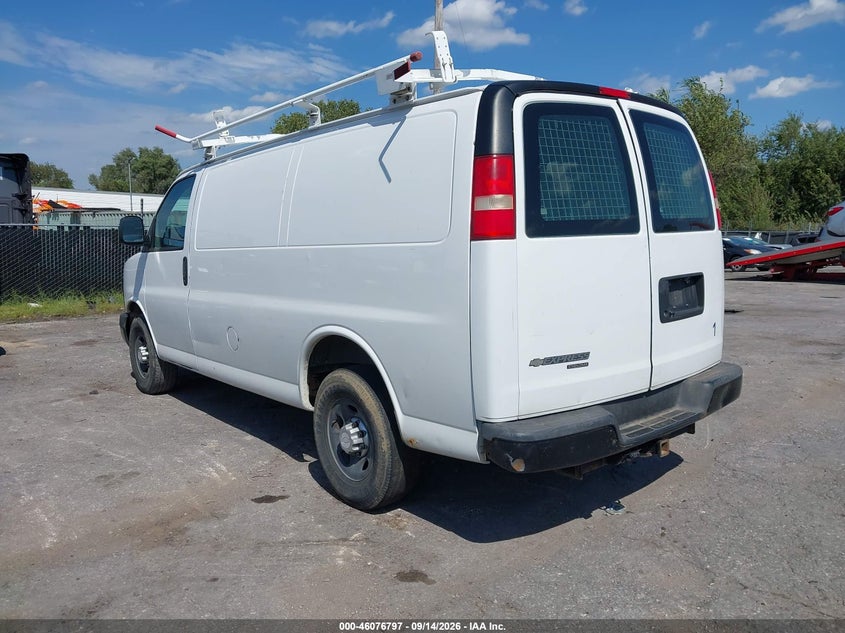 Vin: 1gcwgfca7e1194699, lot: 46576344, chevrolet express 2500 work van 20143