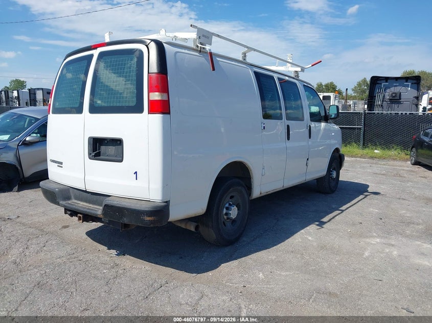 Vin: 1gcwgfca7e1194699, lot: 46576344, chevrolet express 2500 work van 20144