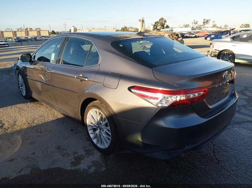 Vin: 4t1bz1hk2ju003126, lot: 46576365, toyota camry xle v6 20183