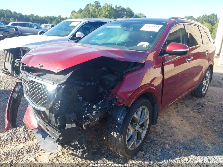 Vin: 5xypk4a57gg048917, lot: 46576370, kia sorento 3.3l sx 20162