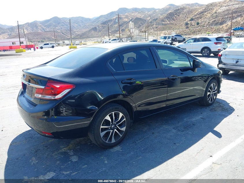 Vin: 19xfb2f84de280466, lot: 46576389, honda civic ex 20134