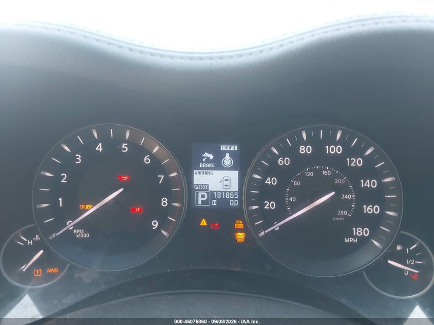 2011 INFINITI M56X auction photo 7