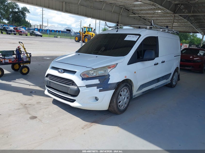 Vin: nm0ls7f78g1267814, lot: 46576417, ford transit connect xlt 20162