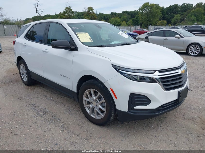 Vin: 3gnaxheg9pl122901, lot: 46576437, chevrolet equinox fwd ls 2023 img_1