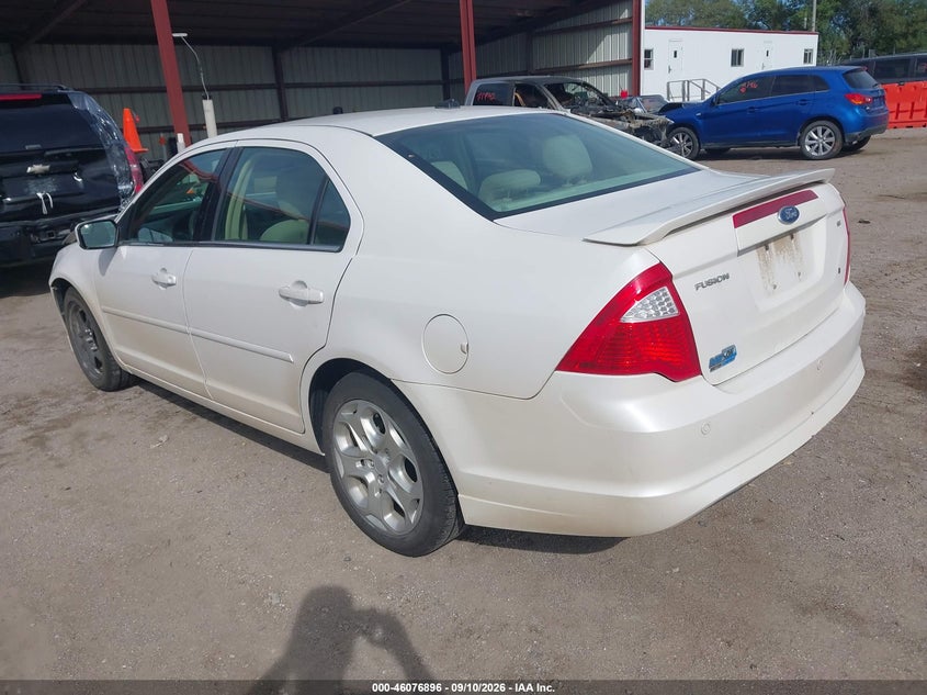 Vin: 3fahp0ha7br197107, lot: 46576443, ford fusion se 20113