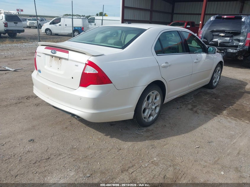 Vin: 3fahp0ha7br197107, lot: 46576443, ford fusion se 20114