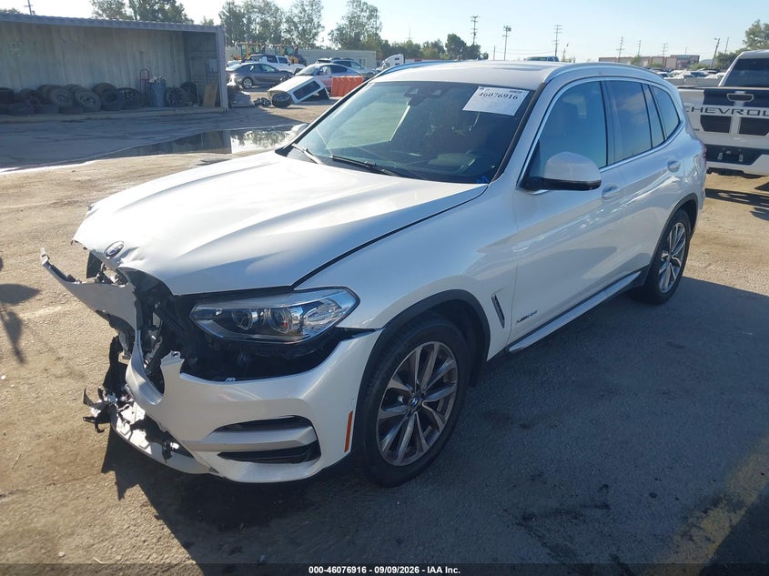 Vin: 5uxtr9c51jlc75635, lot: 46576463, bmw x3 xdrive30i 20182