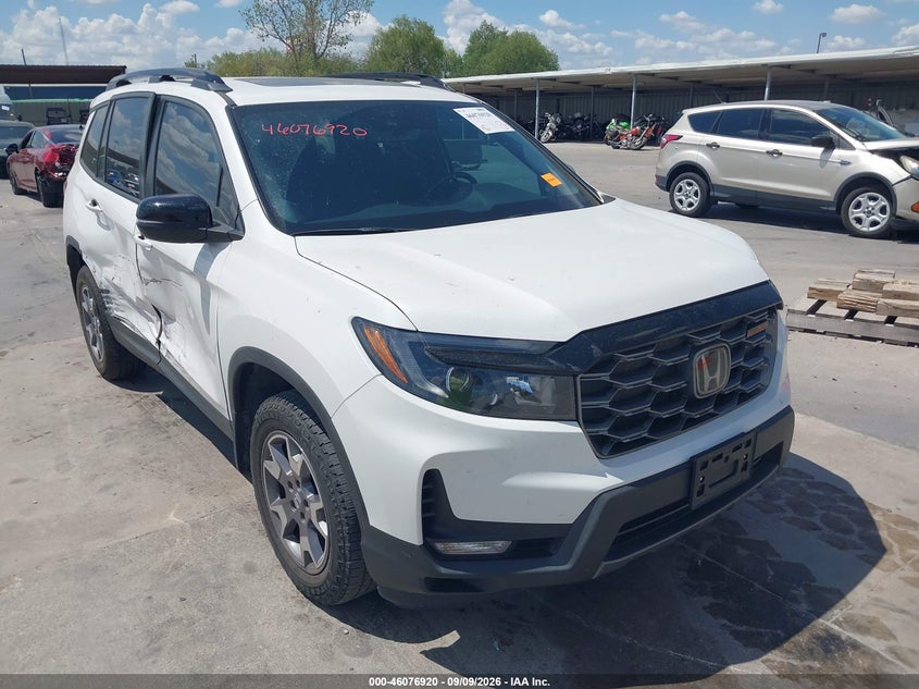 Vin: 5fnyf8h67pb019570, lot: 46576468, honda passport awd trailsport 20231