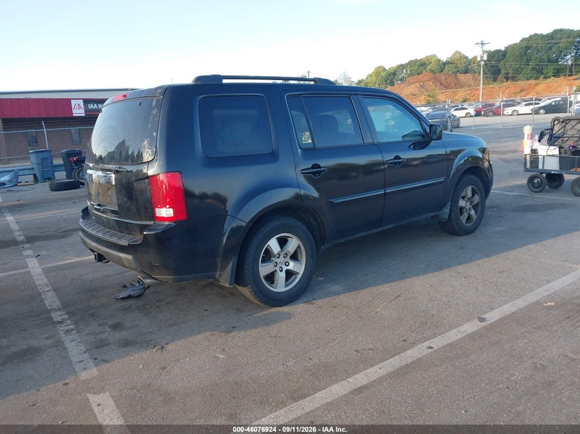 Vin: 5fnyf4h40ab010398, lot: 46576471, honda pilot ex 20104