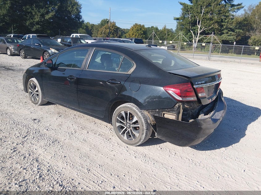 Vin: 19xfb2f92de212501, lot: 46576476, honda civic ex-l 20133