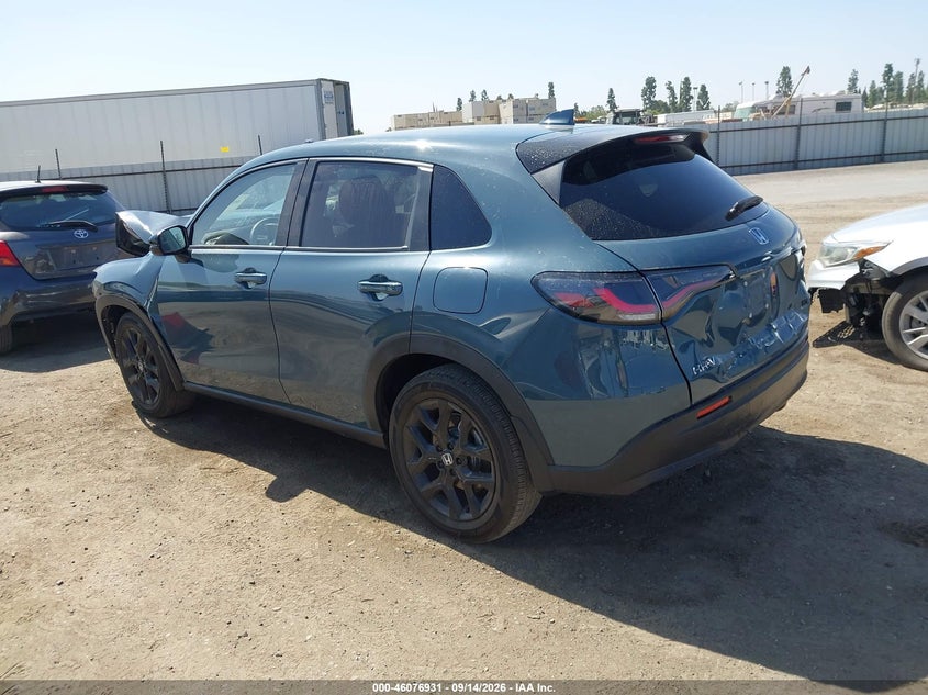 Vin: 3czrz1h50sm741651, lot: 46576478, honda hr-v 2wd sport 20253