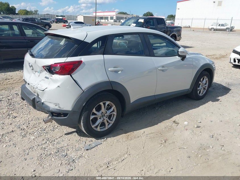 Vin: jm1dkdb78k0442508, lot: 46576488, mazda cx-3 sport 20194