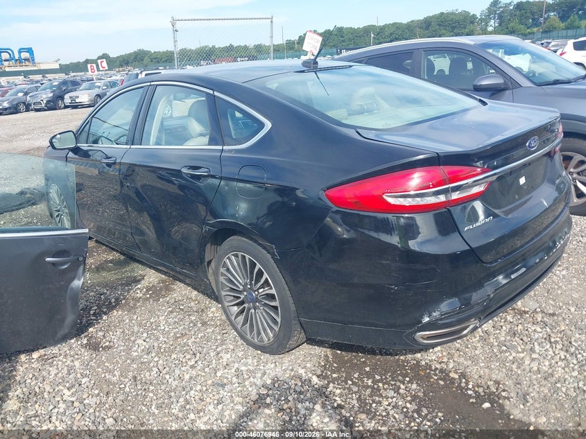 Vin: 3fa6p0t98hr202988, lot: 46576493, ford fusion se 20173