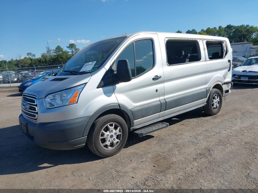 Vin: 1fmzk1ym8gka80589, lot: 46576502, ford transit-150 xlt 20162