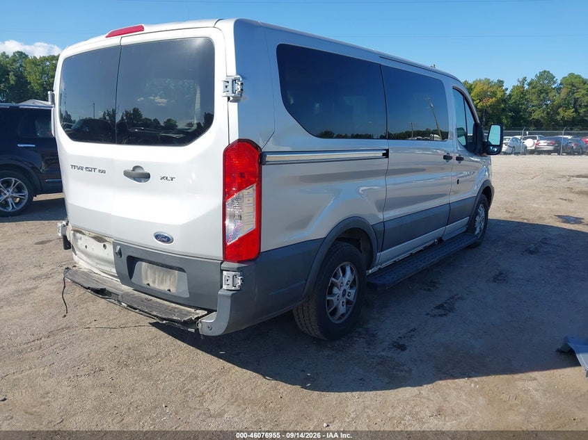 Vin: 1fmzk1ym8gka80589, lot: 46576502, ford transit-150 xlt 20164
