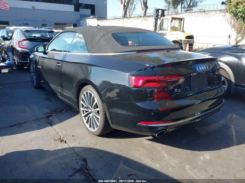 Vin: wauyngf52kn002920, lot: 46576508, audi a5 45 premium 20193