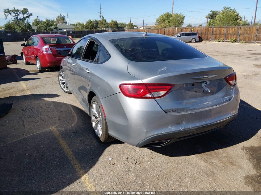 Vin: 1c3cccdg6gn135711, lot: 46576558, chrysler 200 s 20163