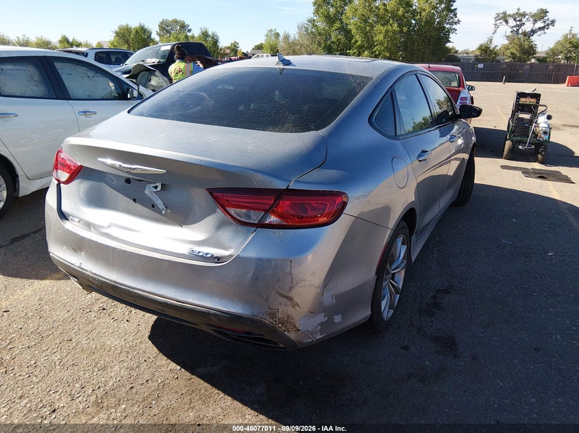 Vin: 1c3cccdg6gn135711, lot: 46576558, chrysler 200 s 20164
