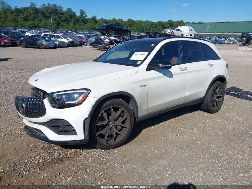 Vin: w1n0g6eb1mf914214, lot: 46576587, mercedes-benz amg glc 43 4matic 20212