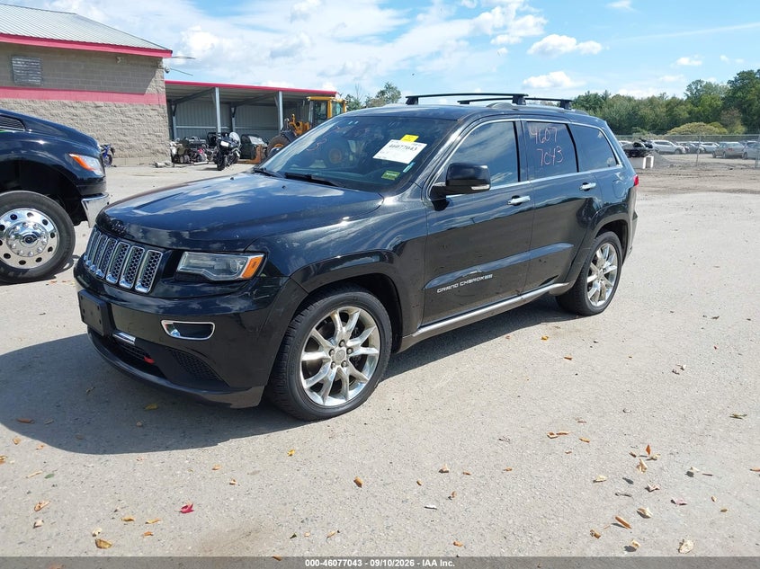 Vin: 1c4rjfjm1ec409140, lot: 46576590, jeep grand cherokee summit 20142