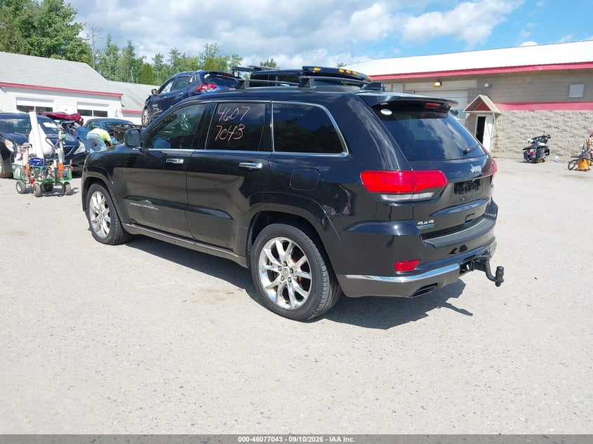 Vin: 1c4rjfjm1ec409140, lot: 46576590, jeep grand cherokee summit 20143