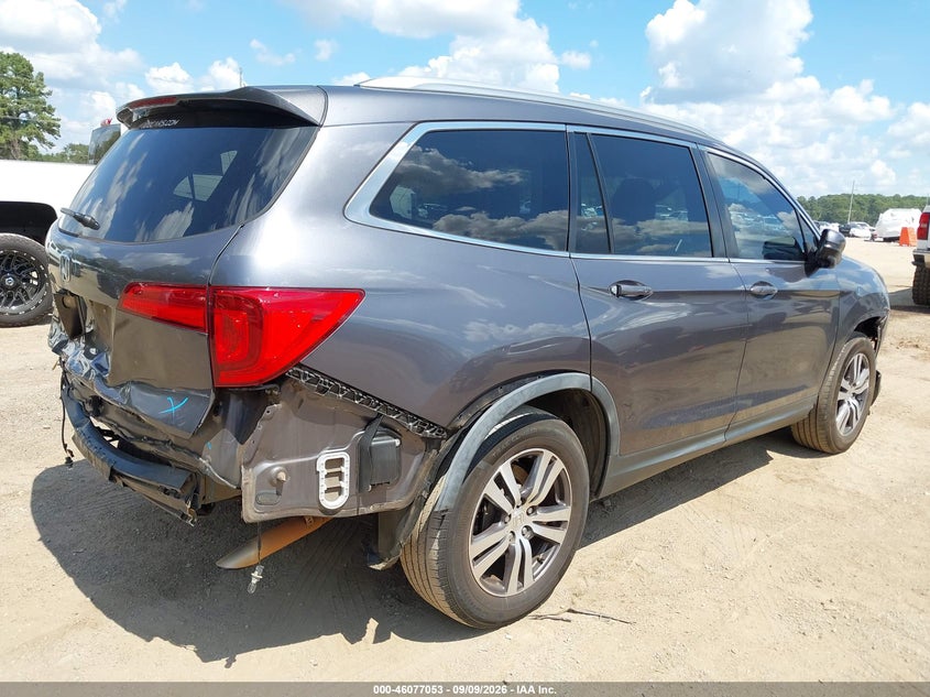 Vin: 5fnyf5h51hb031320, lot: 46576600, honda pilot ex-l 20174