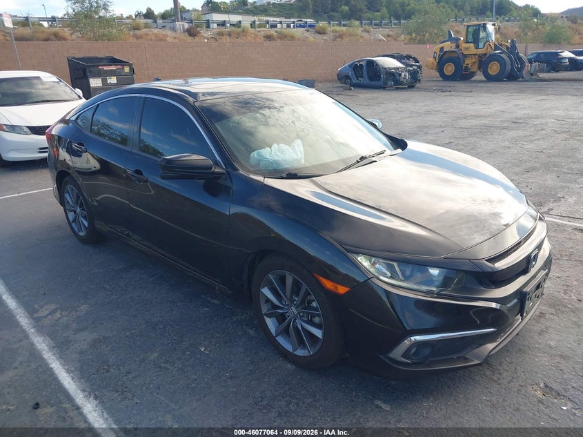 2019 Honda Civic Ex, Перед, IAAI, VIN JHMFC1F3XKX002520