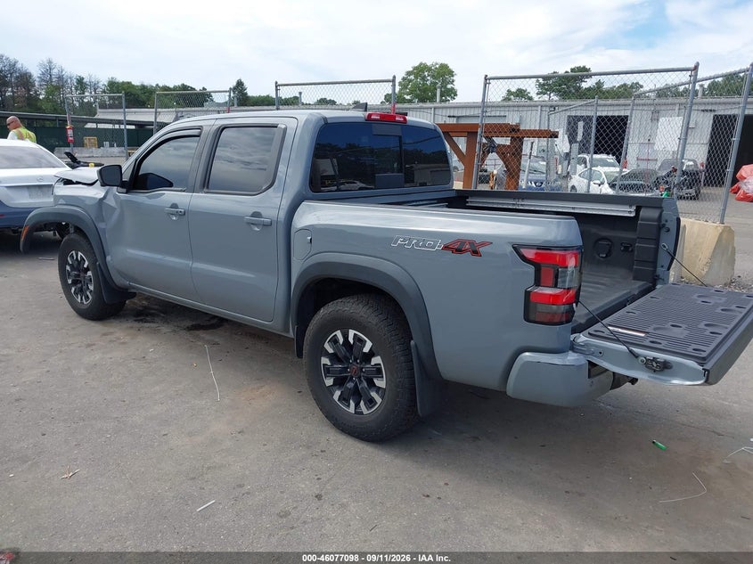 Vin: 1n6ed1ek6pn666638, lot: 46576645, nissan frontier pro-4x 4x4 20233