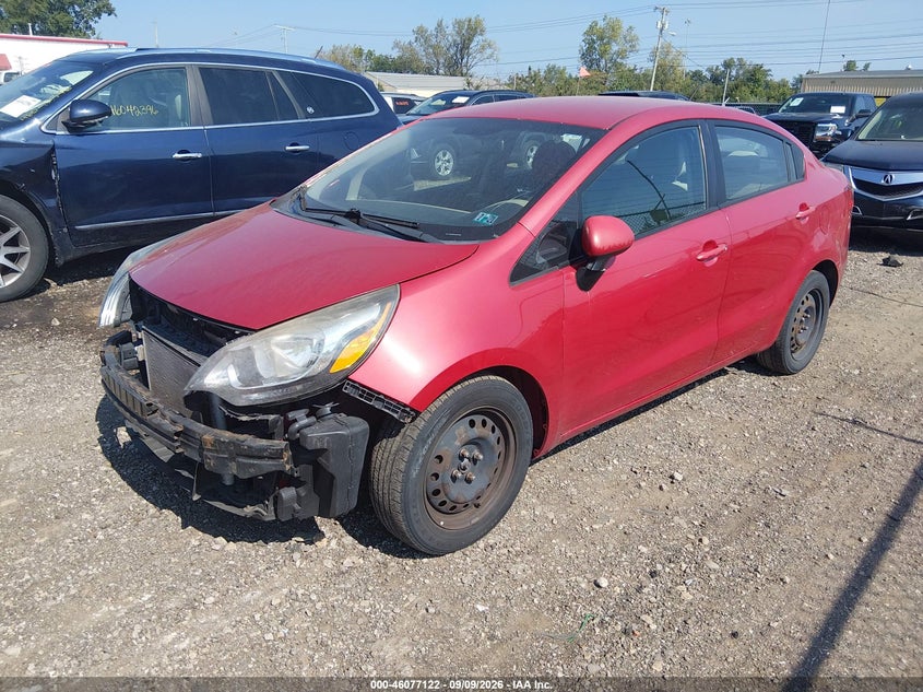 Vin: knadm4a30c6075382, lot: 46576669, kia rio lx 20122