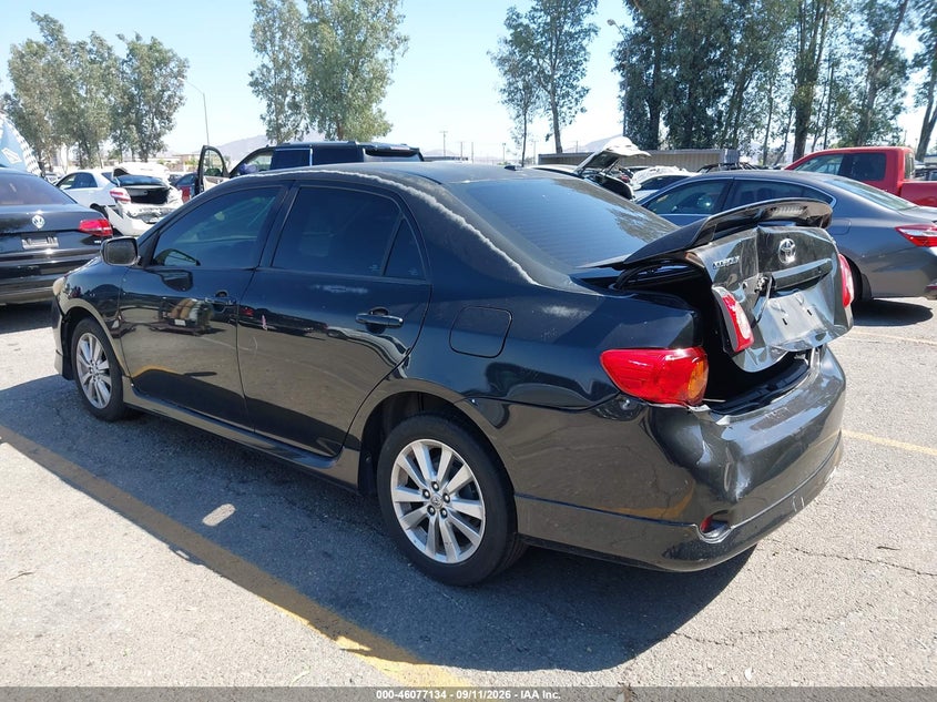 Vin: 1nxbu4ee6az346052, lot: 46576681, toyota corolla s 20103