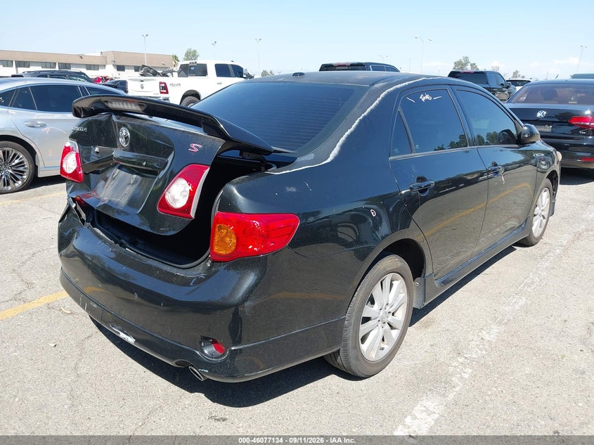 Vin: 1nxbu4ee6az346052, lot: 46576681, toyota corolla s 20104