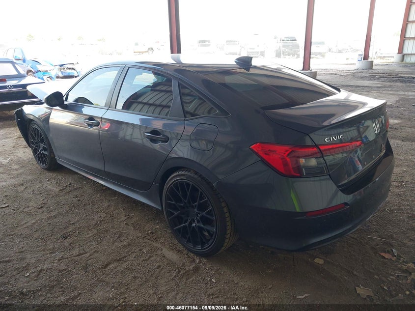 Vin: 2hgfe2f51nh515989, lot: 46576701, honda civic sport 20223