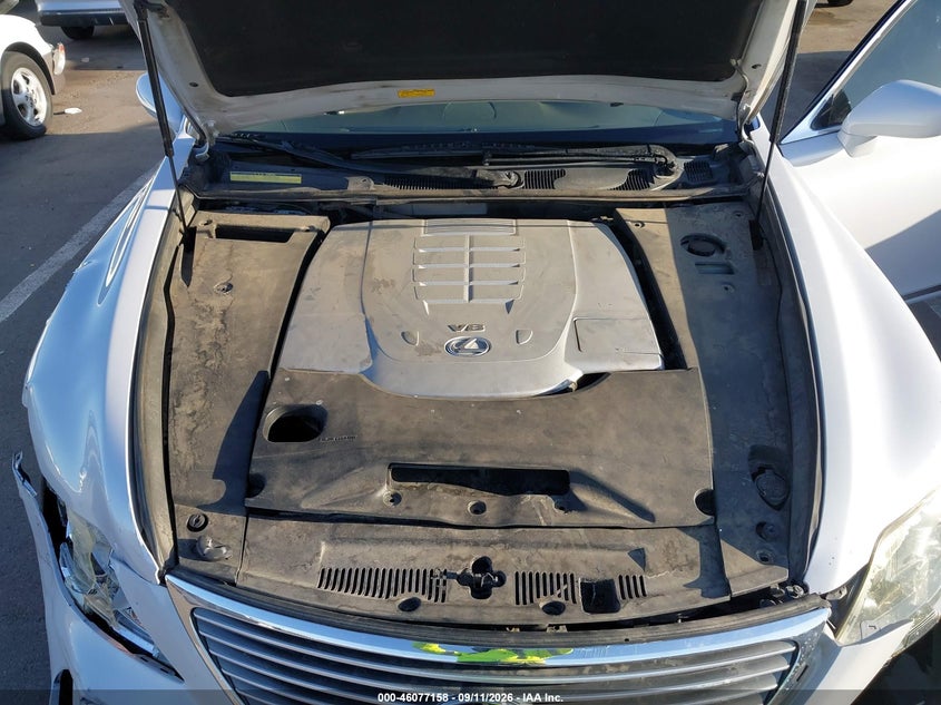 LEXUS LS 460 2008 VIN JTHBL46F185069599
