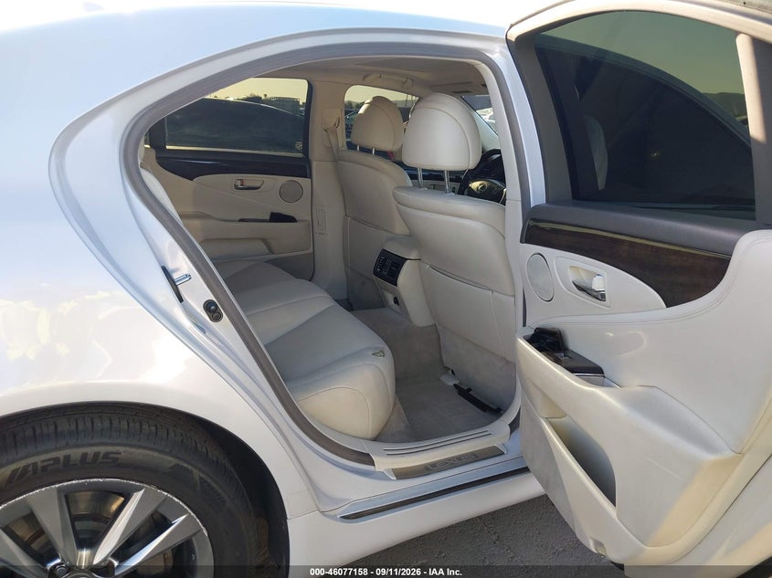 LEXUS LS 460 2008 VIN JTHBL46F185069599