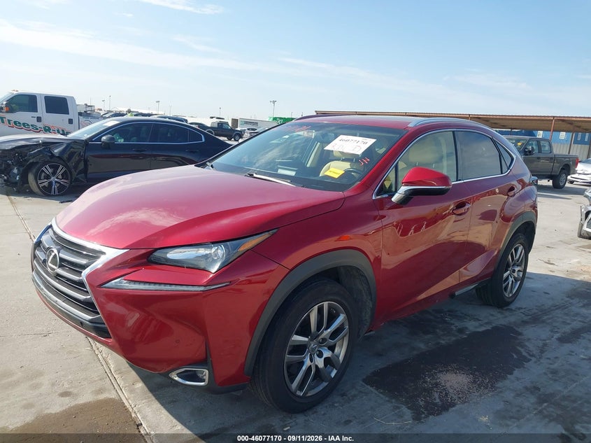 Vin: jtjbarbz0f2036139, lot: 46576717, lexus nx 200t 20152