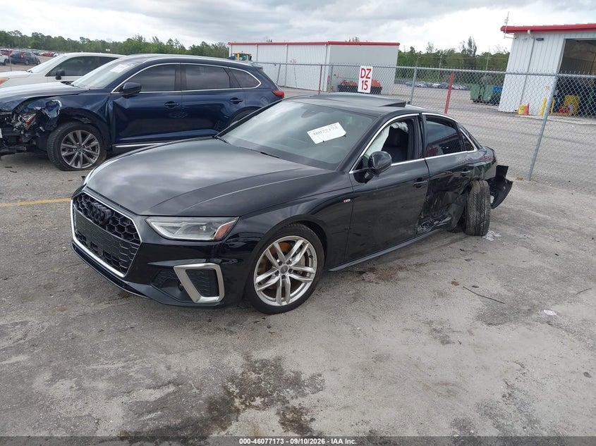 Vin: waudnaf49la073480, lot: 46576720, audi a4 premium 45 tfsi quattro s tronic 20202