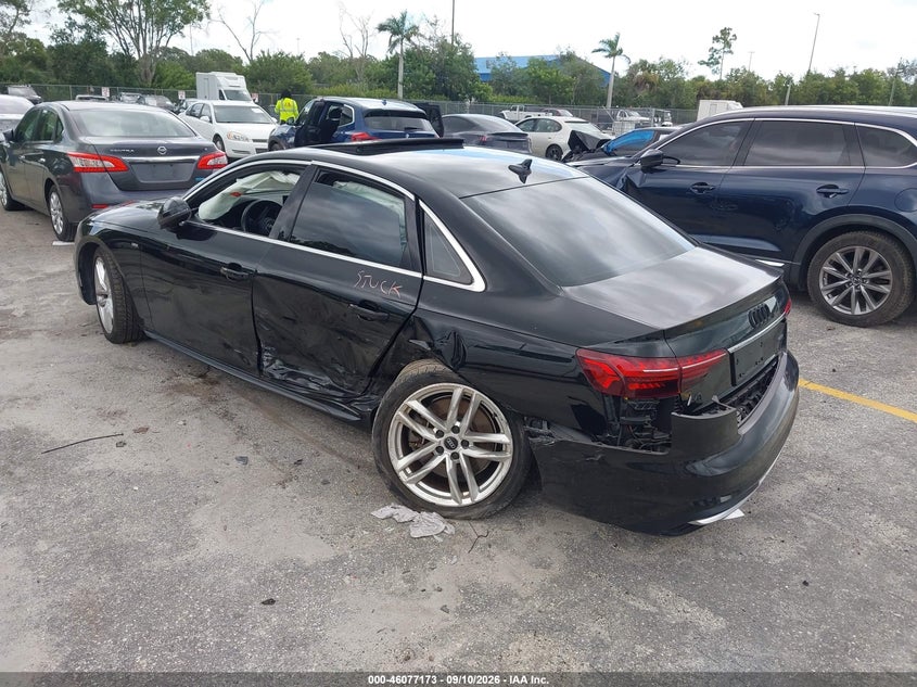 Vin: waudnaf49la073480, lot: 46576720, audi a4 premium 45 tfsi quattro s tronic 20203