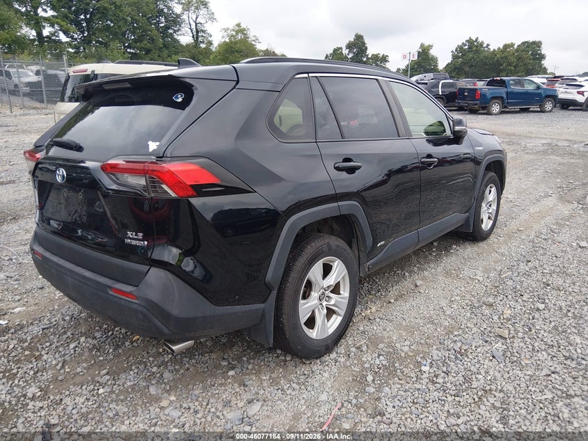 Vin: jtmr6rfv2ld005100, lot: 46576731, toyota rav4 hybrid xle 20204