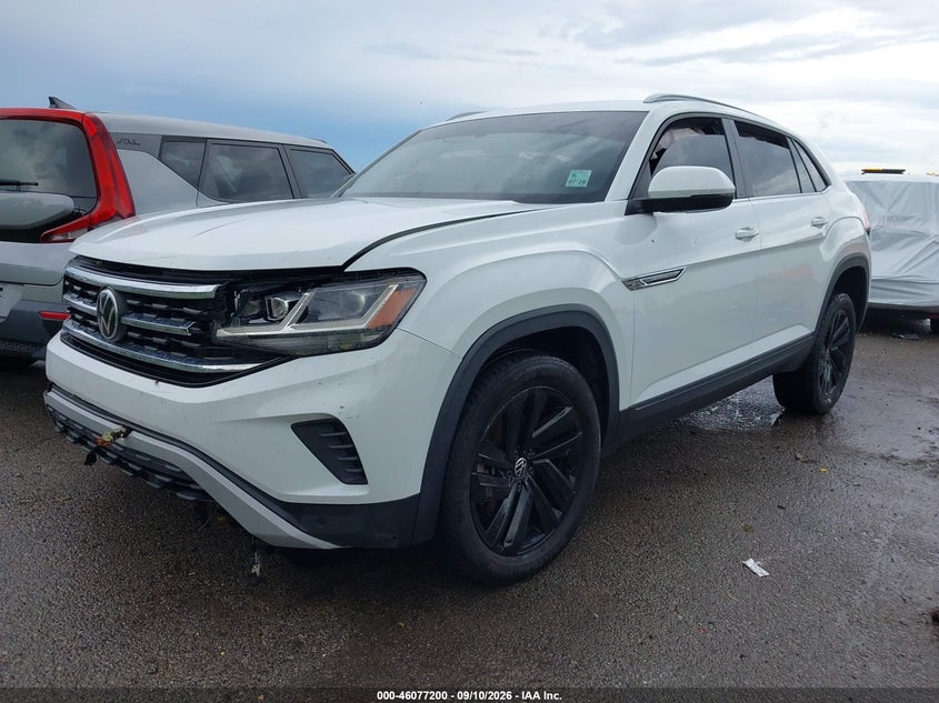 Vin: 1v2je2ca1mt240683, lot: 46576747, volkswagen atlas cross sport 3.6l v6 se w/technology 20212