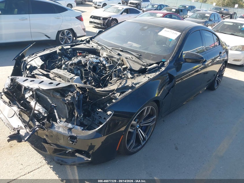 Vin: wbs6c9c50fd467703, lot: 46576776, bmw m6 gran coupe 20152