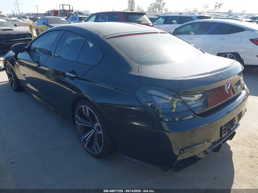 Vin: wbs6c9c50fd467703, lot: 46576776, bmw m6 gran coupe 20153