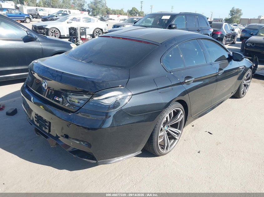 Vin: wbs6c9c50fd467703, lot: 46576776, bmw m6 gran coupe 20154