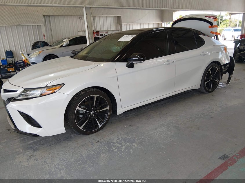 Vin: 4t1bz1hk8ku023348, lot: 46576797, toyota camry xse v6 20192