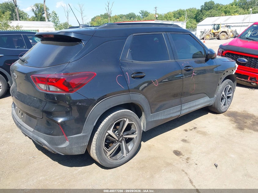 Vin: kl79musl1pb191742, lot: 46576803, chevrolet trailblazer awd rs 20234