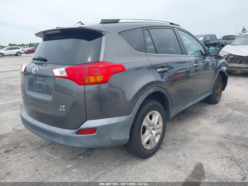 Vin: 2t3bfrev6fw263436, lot: 46576810, toyota rav4 le 20154