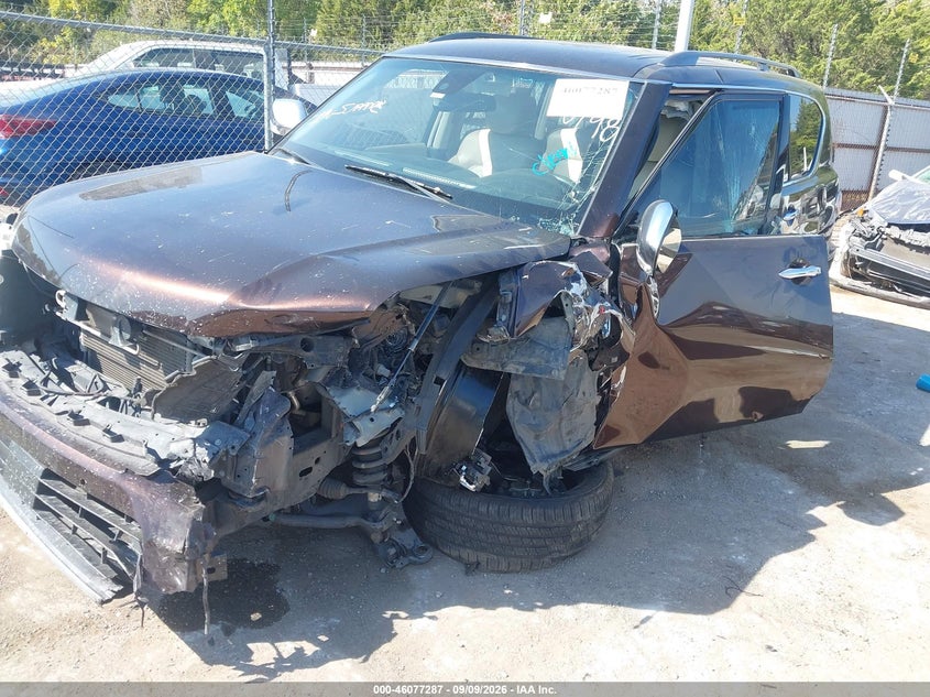 Vin: jn8ay2nf7h9300796, lot: 46576834, nissan armada platinum 20172